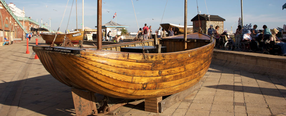 Traditional Brighton Fishing Boat